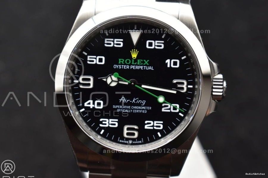 VSF 126900 Steel SS Dial 509 VS Black SmoothTexture 904L Bracelet Edition Best 1:1 on Air-King 0315